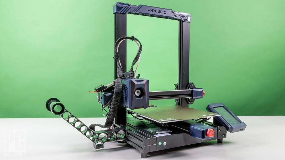 The image shows an Anycubic Vyper 3D printer.