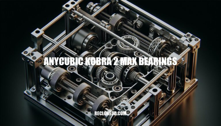 Anycubic Kobra 2 Max Bearings: Precision and Durability Guide