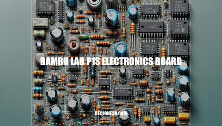Bambu Lab P1S Electronics Board: A Comprehensive Overview