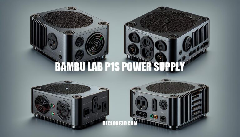 Bambu Lab P1S Power Supply: A Comprehensive Review