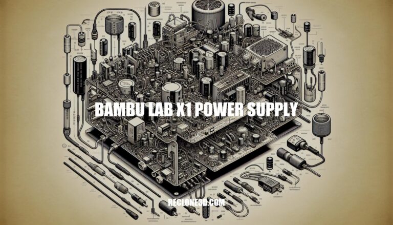 Bambu Lab X1 Power Supply: A Complete Guide