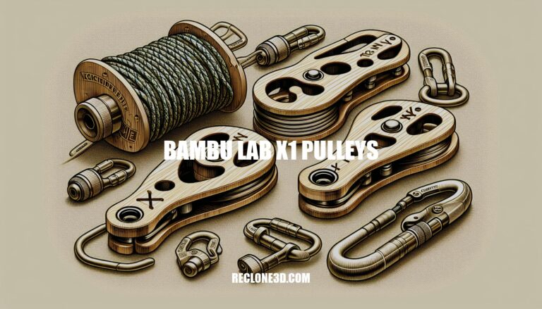 Bambu Lab X1 Pulleys: The Climber's Essential Gear