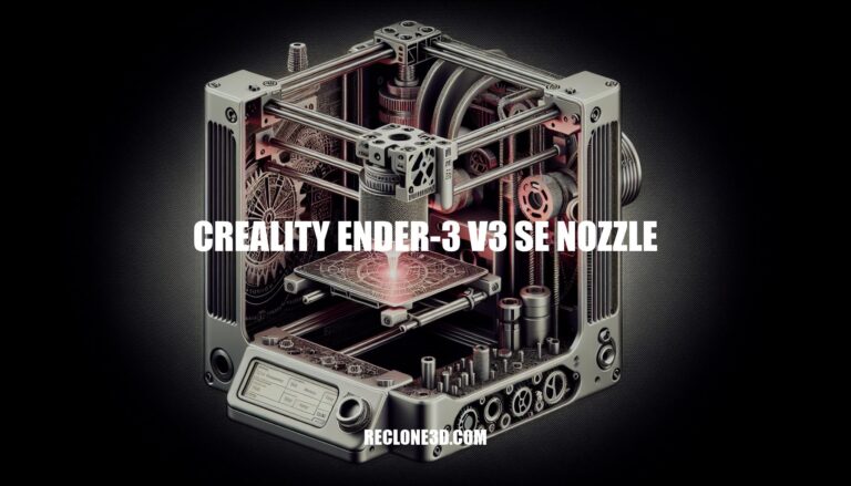 Creality Ender-3 V3 SE Nozzle: Benefits and Installation Guide