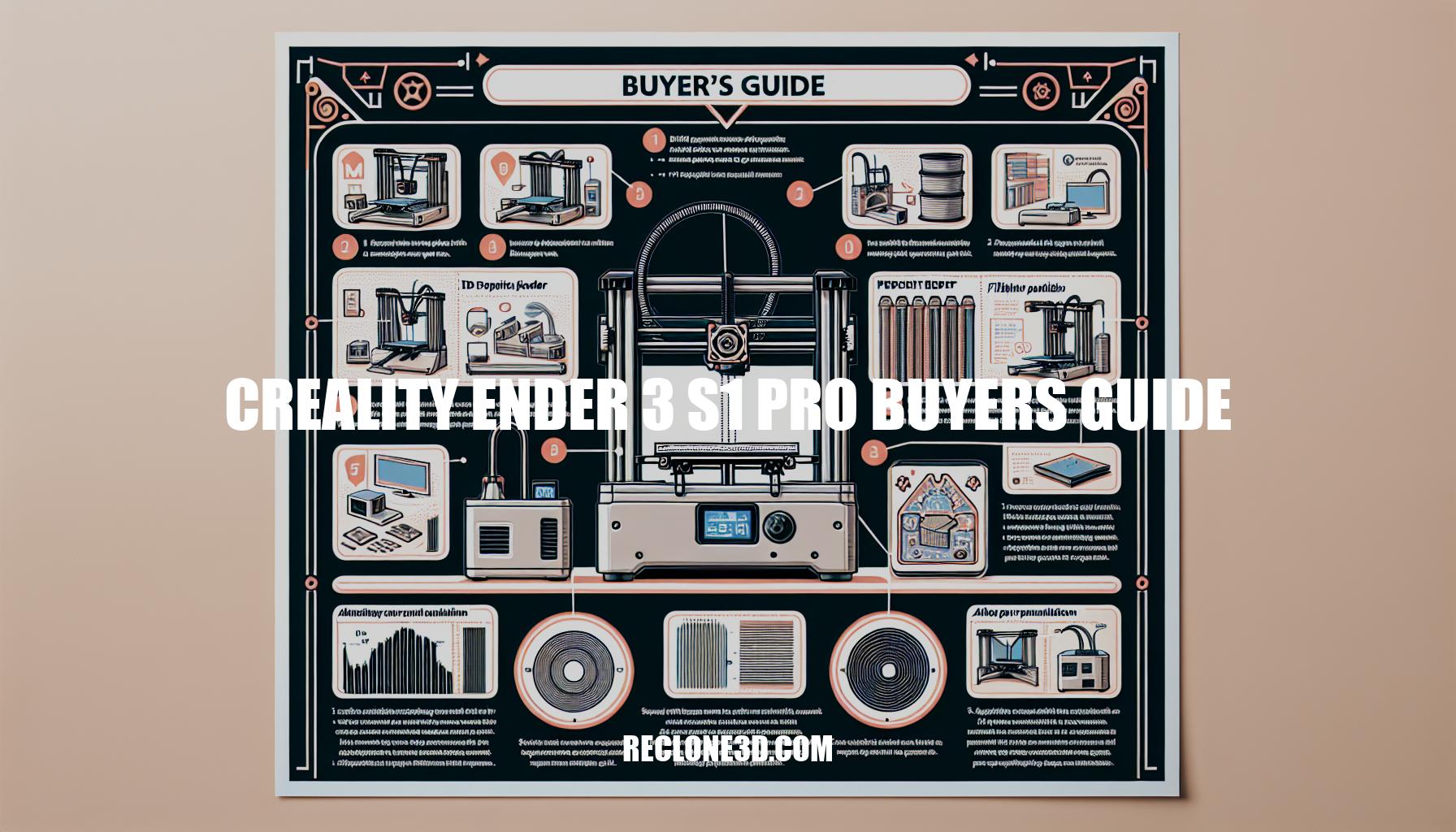 Creality Ender 3 s1 pro Buyers Guide