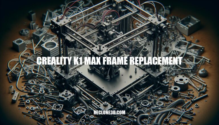 Creality K1 Max Frame Replacement Guide