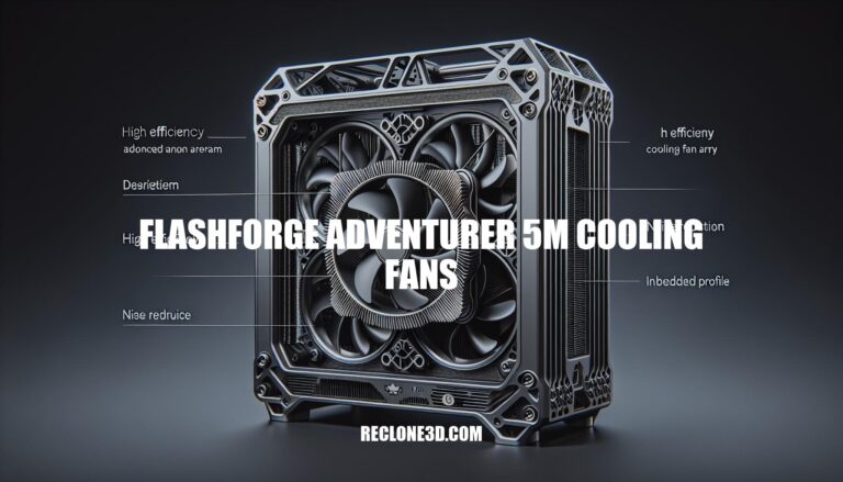 Enhance Performance with Flashforge Adventurer 5M Cooling Fans