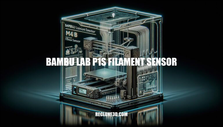 Enhance Your 3D Printing with Bambu Lab P1S Filament Sensor
