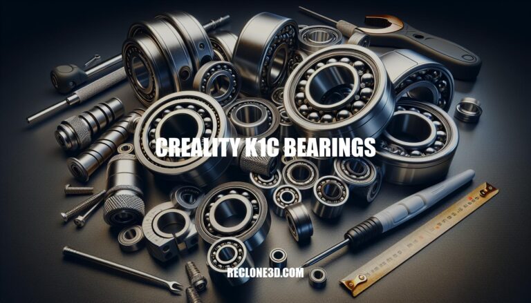 Enhance Your Printing with Creality K1C Bearings