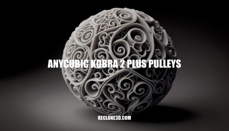 Enhancing 3D Printing with Anycubic Kobra 2 Plus Pulleys
