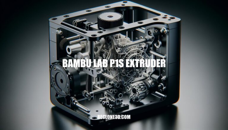 Exploring the Bambu Lab P1S Extruder: A Game-Changer in 3D Printing