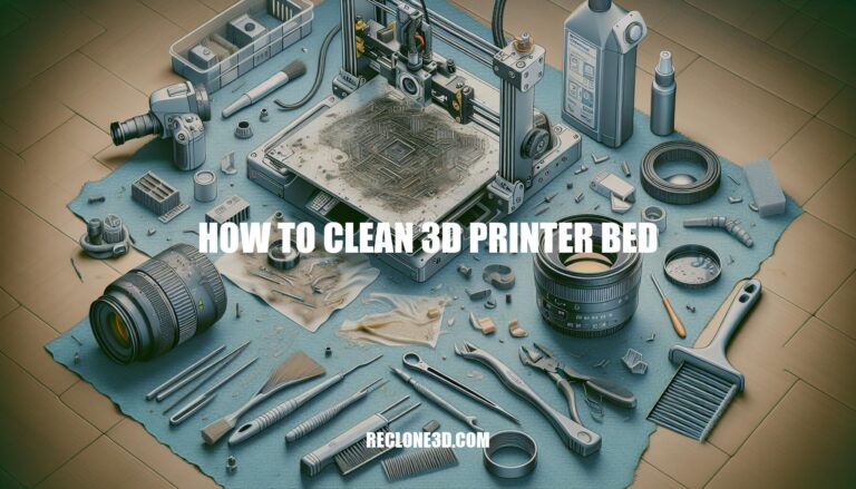 How to Clean 3D Printer Bed: Essential Guide