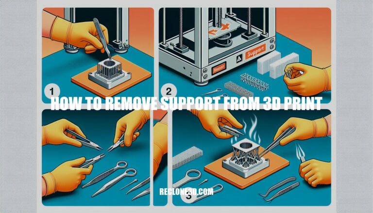 How to Remove Support from 3D Print