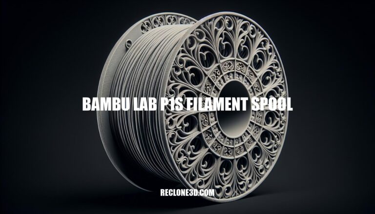 The Ultimate Guide to Bambu Lab P1S Filament Spool