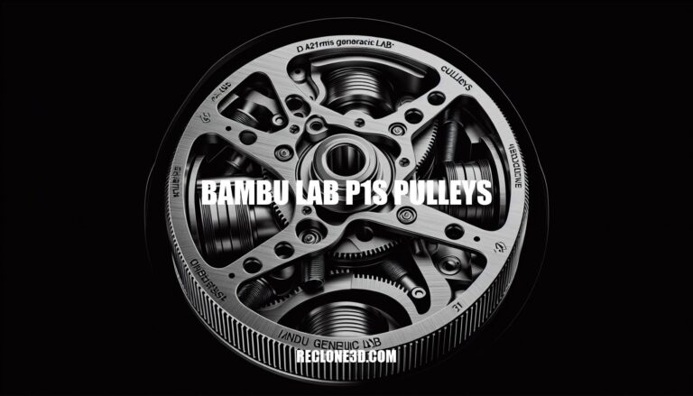 The Ultimate Guide to Bambu Lab P1S Pulleys