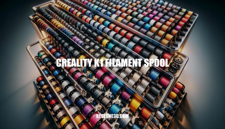 The Ultimate Guide to Creality K1 Filament Spool