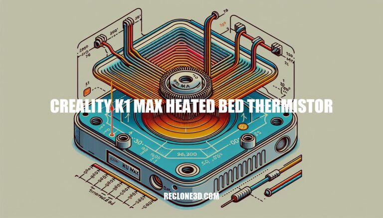 The Ultimate Guide to Creality K1 Max Heated Bed Thermistor