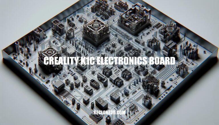 The Ultimate Guide to Creality K1C Electronics Board