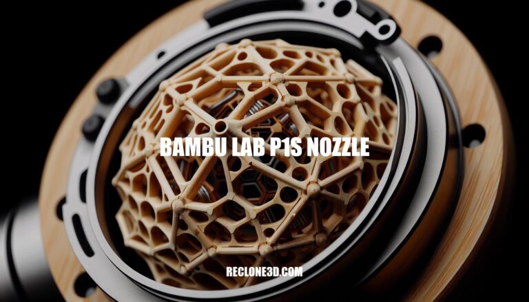 The Ultimate Guide to the Bambu Lab P1S Nozzle