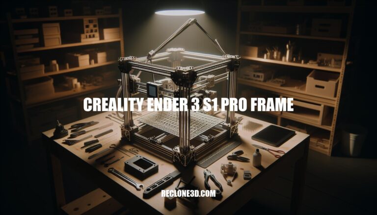 Ultimate Guide to Creality Ender 3 S1 Pro Frame