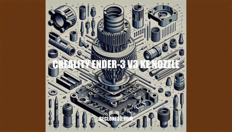 Ultimate Guide to Creality Ender-3 V3 KE Nozzle