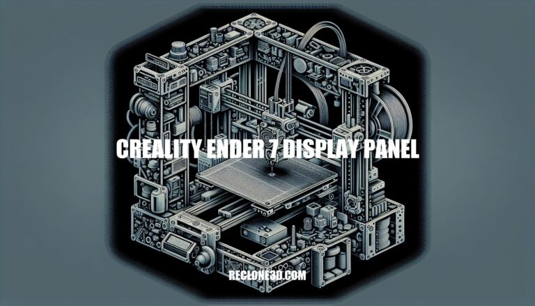 Ultimate Guide to Creality Ender 7 Display Panel