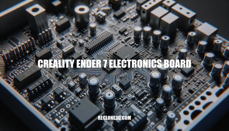 Ultimate Guide to Creality Ender 7 Electronics Board