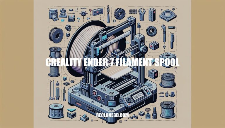 Ultimate Guide to Creality Ender 7 Filament Spool