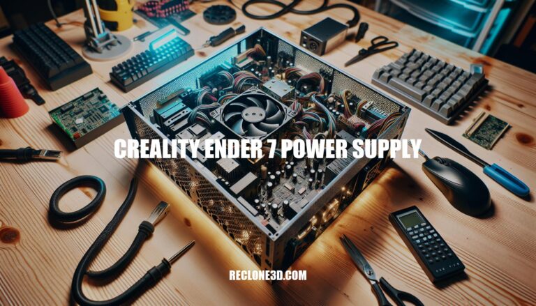Ultimate Guide to Creality Ender 7 Power Supply
