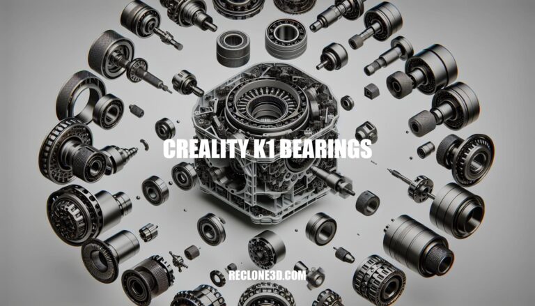 Ultimate Guide to Creality K1 Bearings