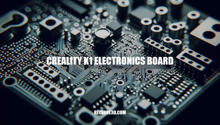 Ultimate Guide to Creality K1 Electronics Board
