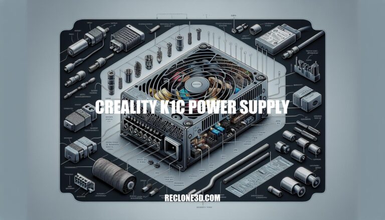 Ultimate Guide to Creality K1C Power Supply