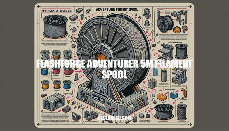 Ultimate Guide to Flashforge Adventurer 5M Filament Spool