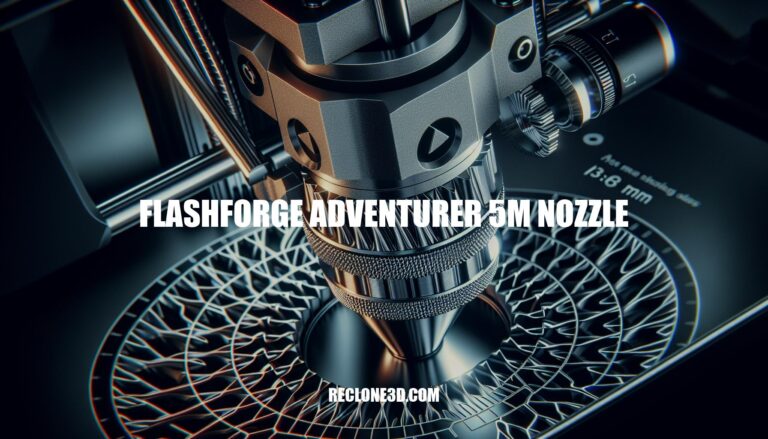 Ultimate Guide to Flashforge Adventurer 5M Nozzle
