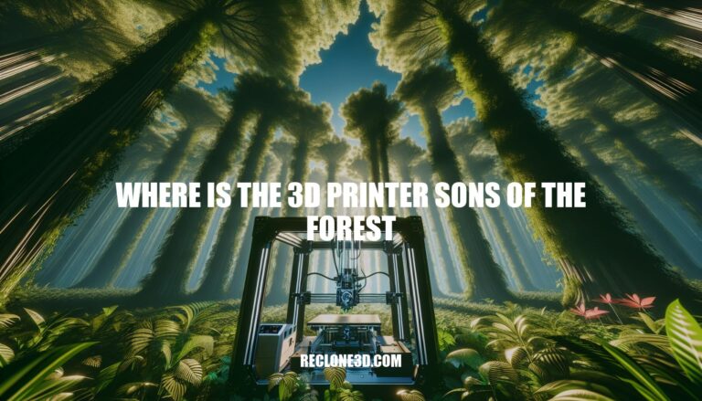 Where is the 3D Printer in Sons of the Forest